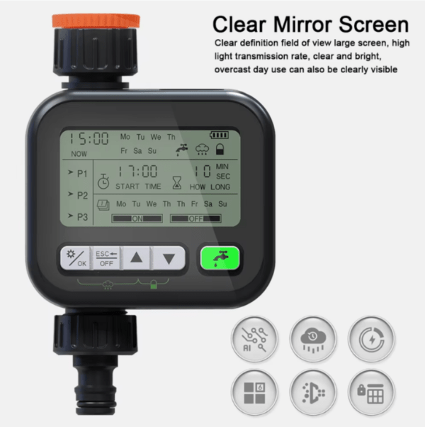 Smart Irrigation System Water Flow Timer