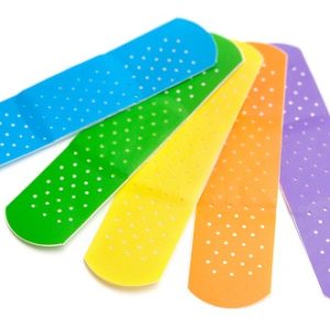 fun colours bandages