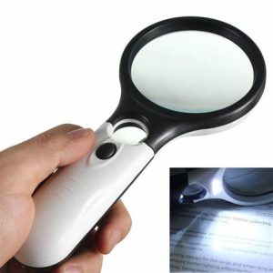 3.0x led handheld magnifier