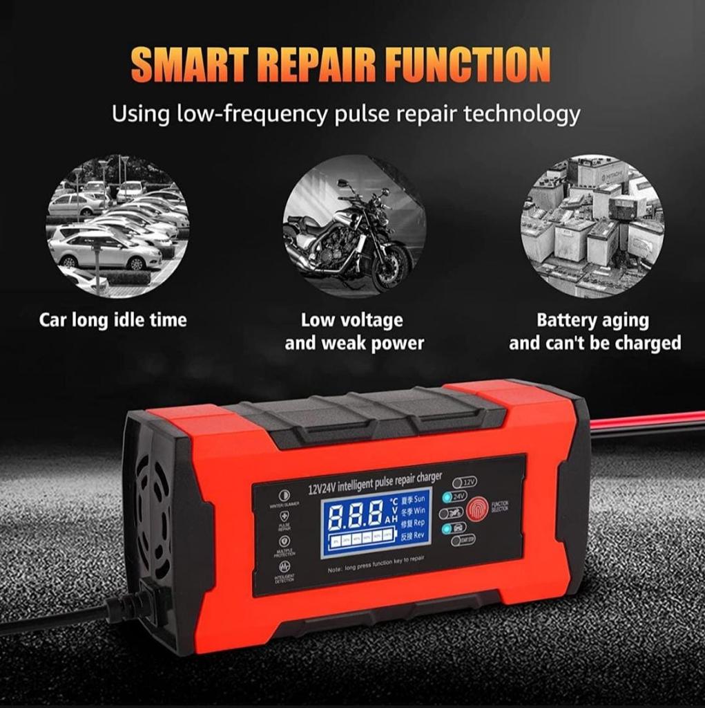 12v 20ah 100ah intelligent pulse repair charger 12v 20ah 100ah intelligent pulse repair charger
