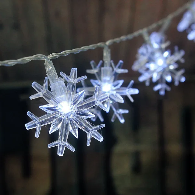 snowflake fairy lights snowflake fairy lights