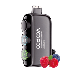 voopoo 40,000 puff blackberry, blueberry and raspberry