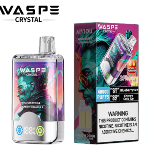 waspe 40,000 puff blueberry and cherry cola ice
